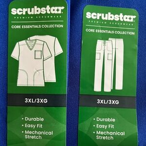 Drawstring Scrub Set